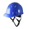 Ge Cap Style Non-Vented Hard Hat, 4-Point Adjustable Ratchet Suspension, Blue GH327B - alternate 1